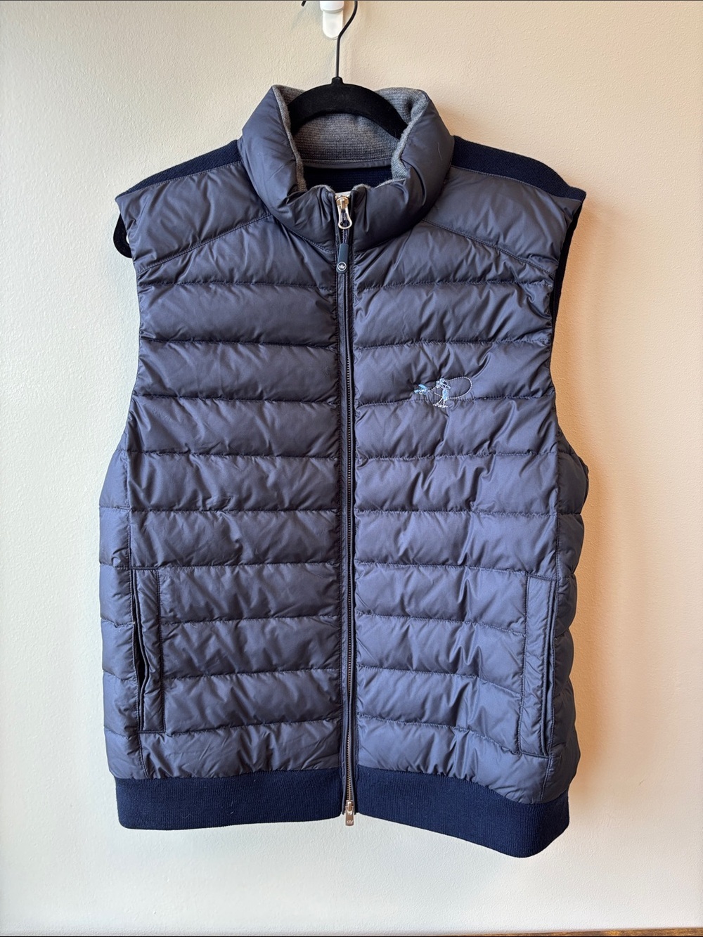 Peter Millar Quilted Puffer Vest in navy